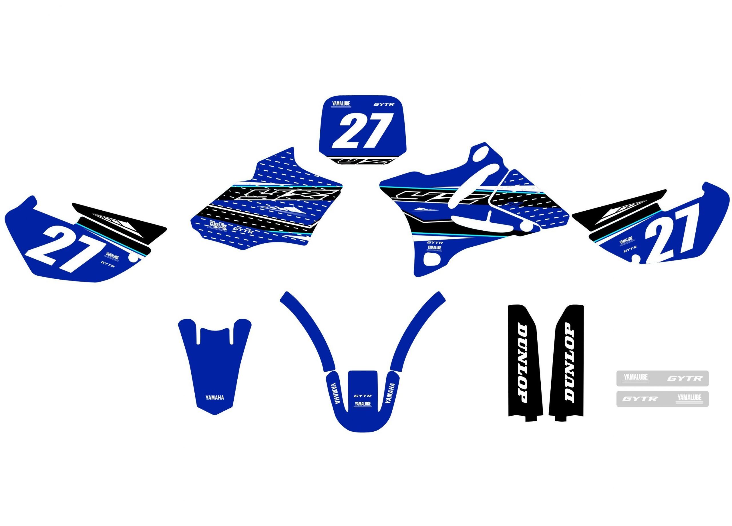 kit déco yamaha 85 yz origine #3