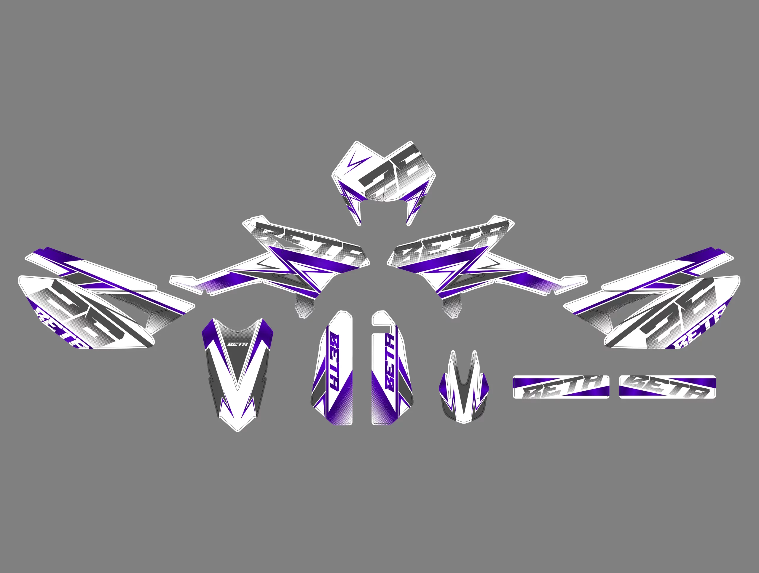 kit déco beta 50 – fondu violet – 2011 2020