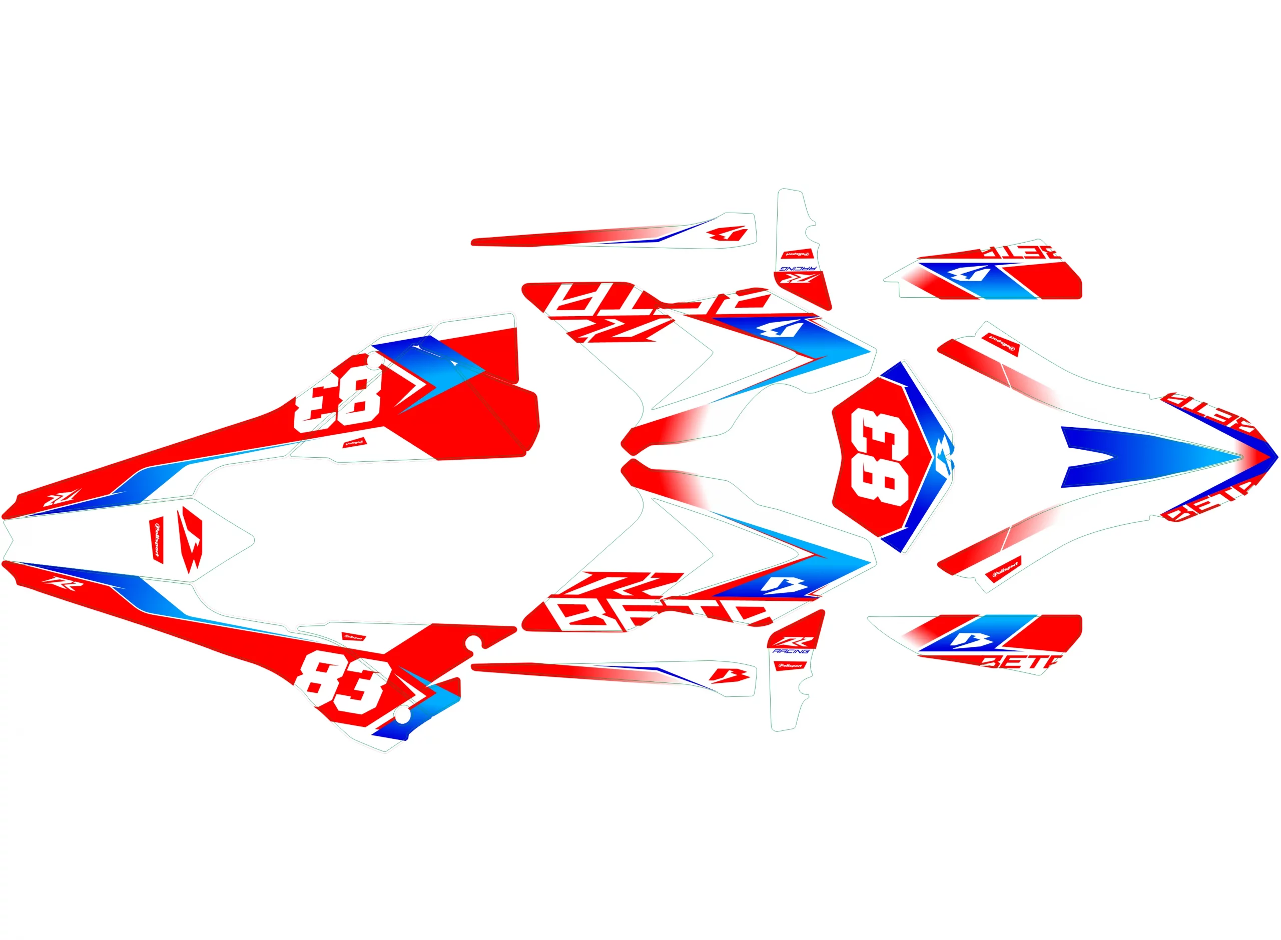 kit déco beta (2018 2019) racing