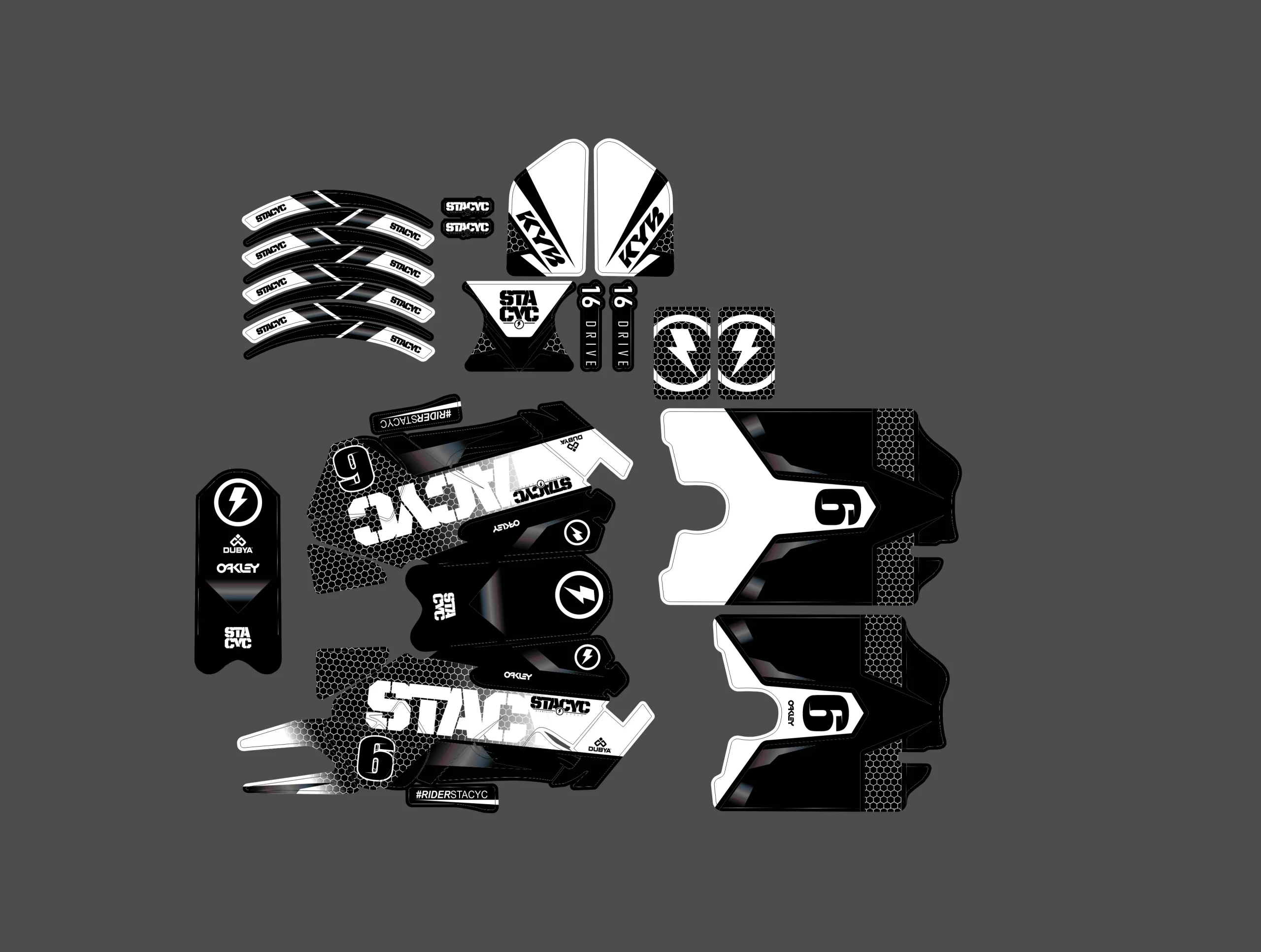 kit déco stacyc 16edrive