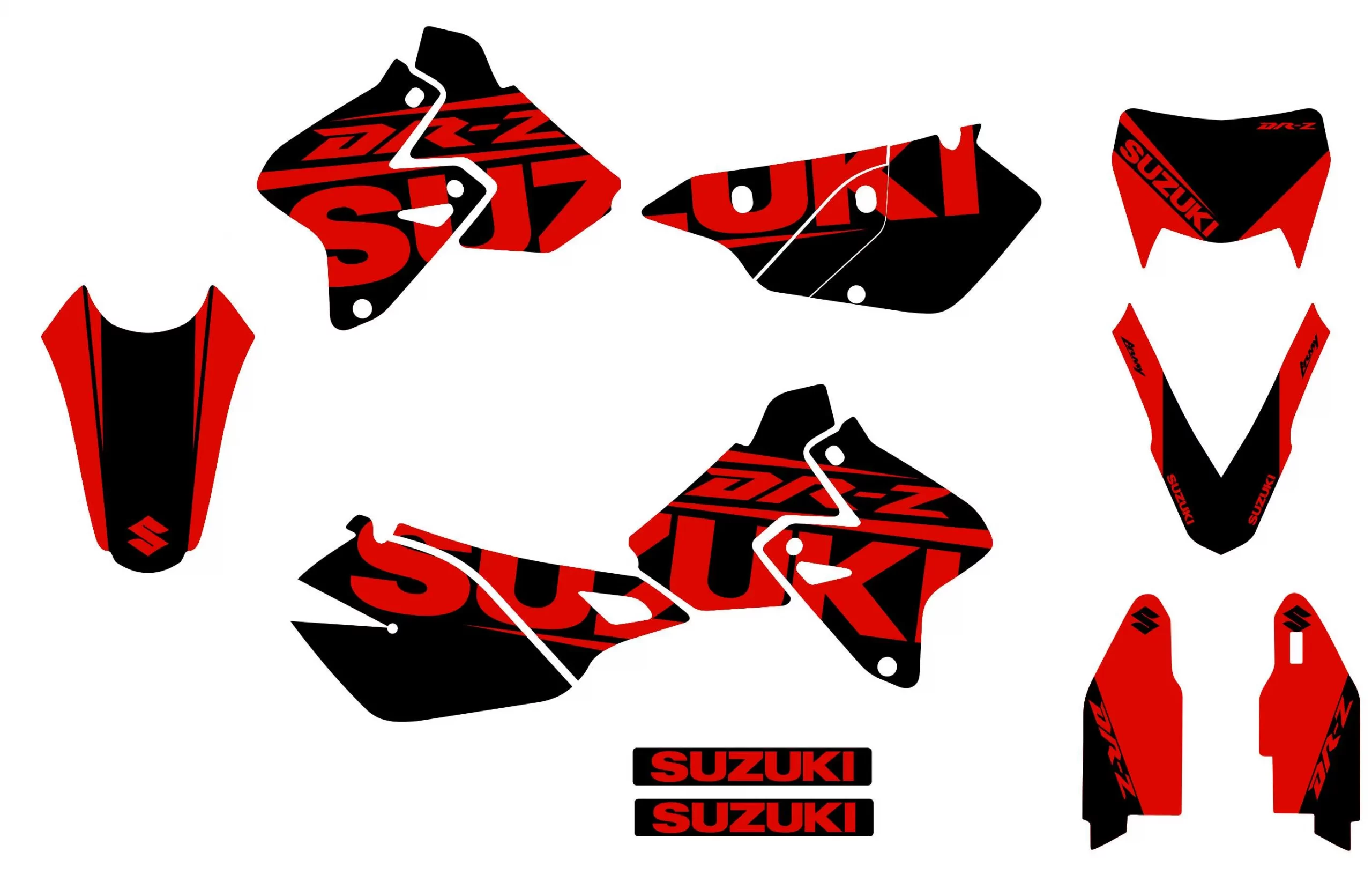 kit déco suzuki drz 400 text