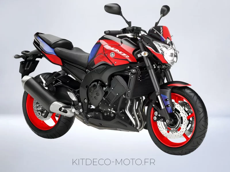 Yamaha FZ8 Graphic Kit – Factory Red - Motorcycle Graphic