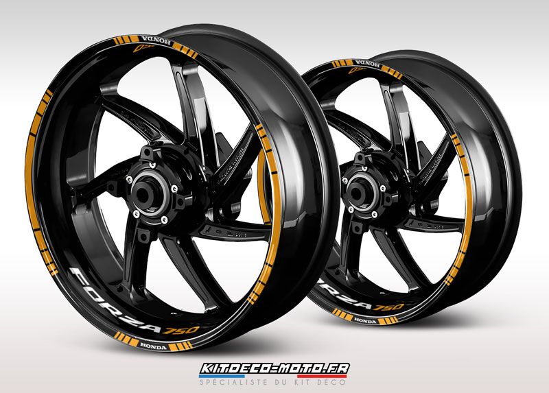 stickers de jante moto honda forza 750