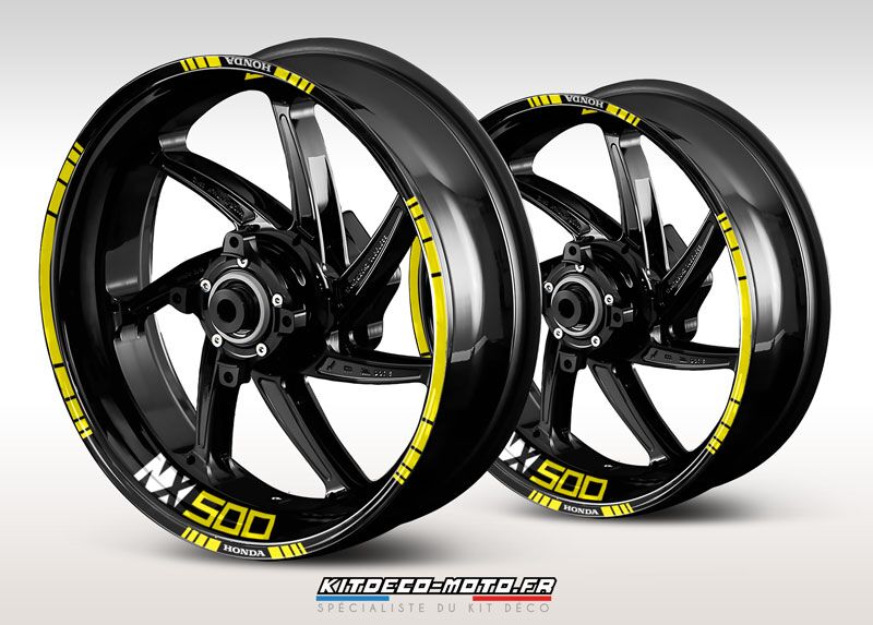 stickers de jante moto honda nx 500