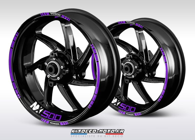 stickers de jante moto honda nx 500