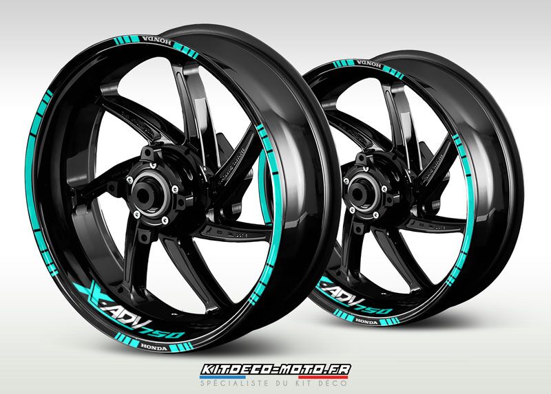 stickers de jante moto honda x adv 750