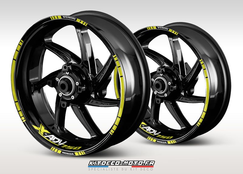 stickers de jante moto honda x adv 750