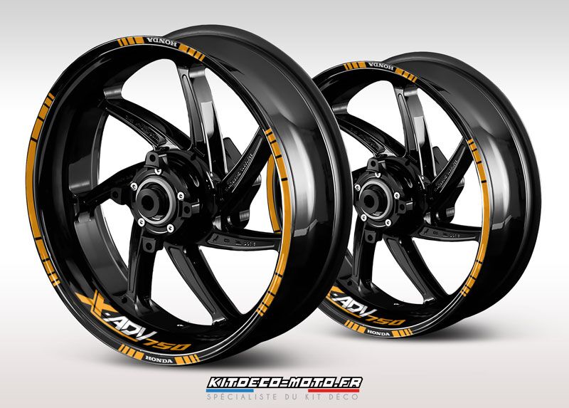 stickers de jante moto honda x adv 750