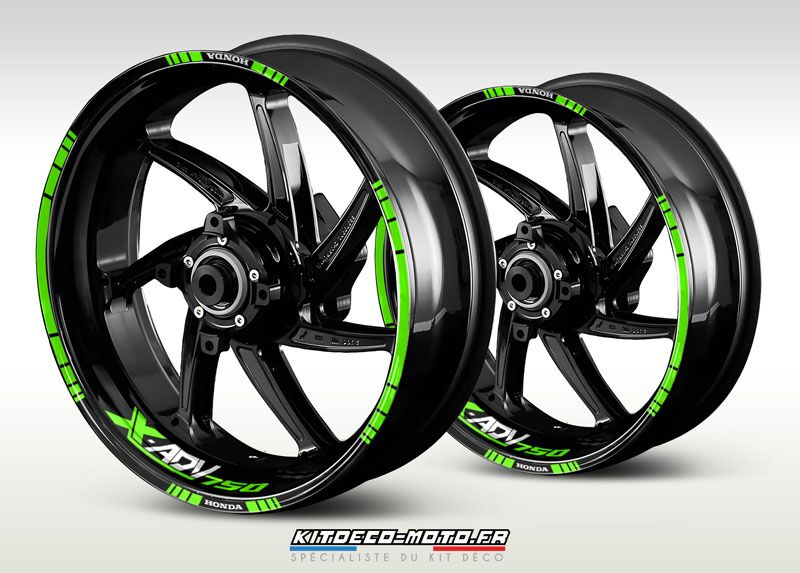 stickers de jante moto honda x adv 750