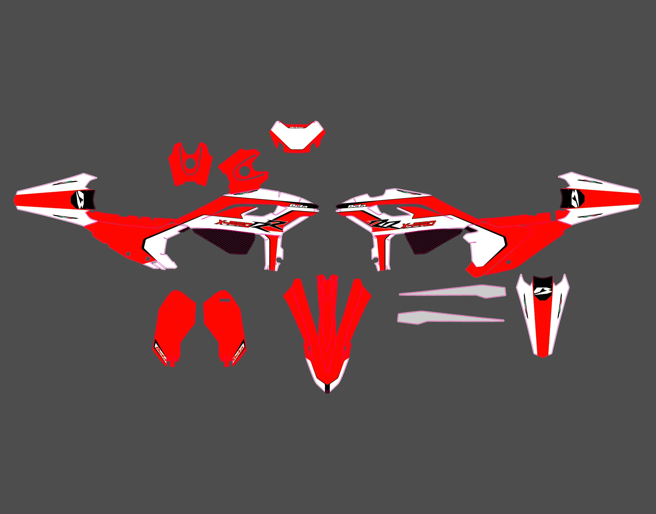 kit déco beta (2025) type origine