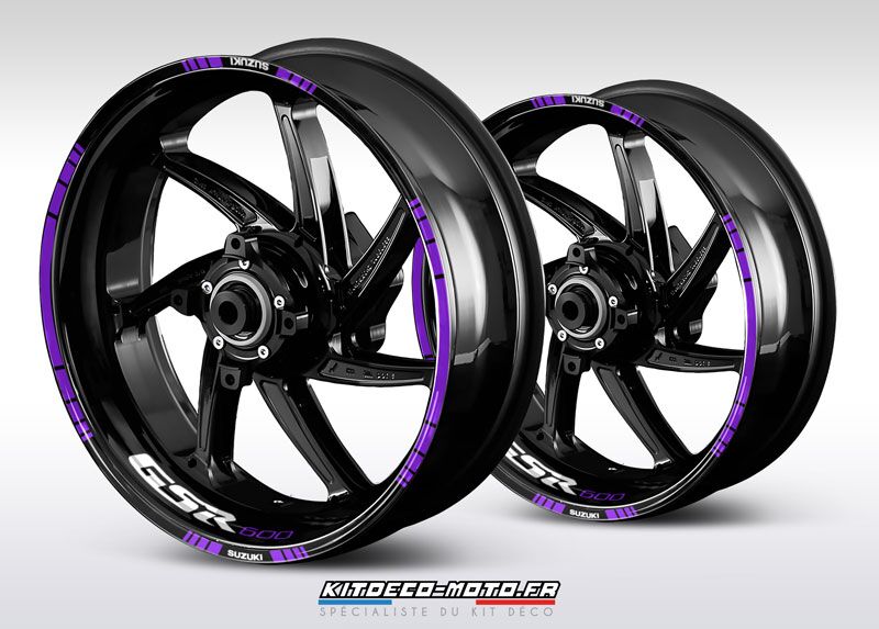 sticker jante moto suzuki gsr 600 violet