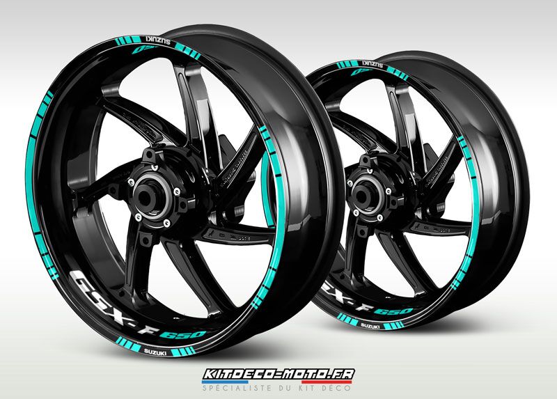 sticker jante moto suzuki gsx f 650 cyan