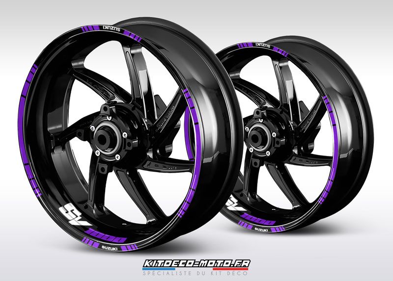sticker jante moto suzuki sv 1000 violet