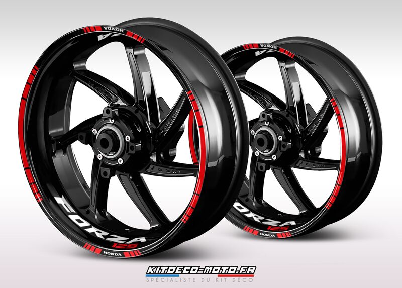 stickers de jante moto honda forza 125
