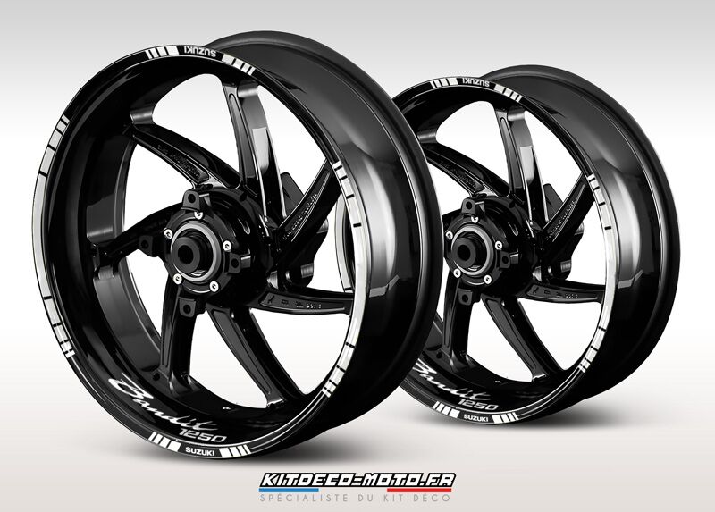 stickers de jante moto suzuki bandit 1250