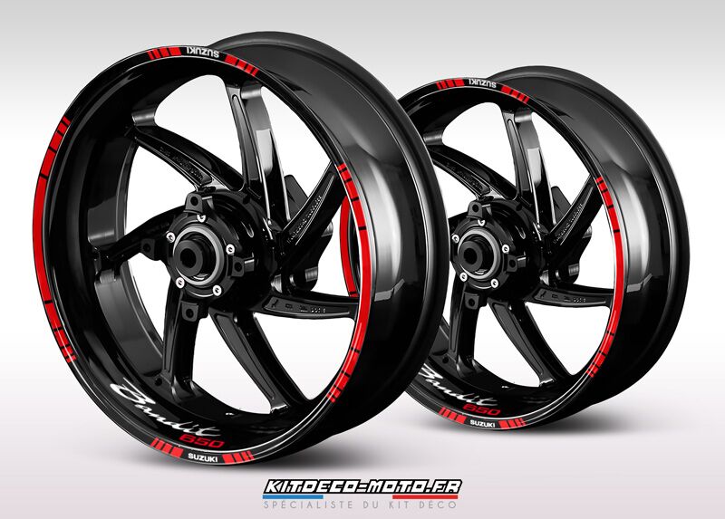 stickers de jante moto suzuki bandit 650