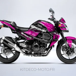 Gráficas Kawasaki Z750 - Rosa Monstruo - Tienda de Gráficas para Moto